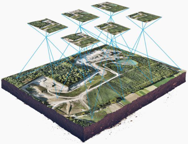 xử lý dữ liệu drone mapping