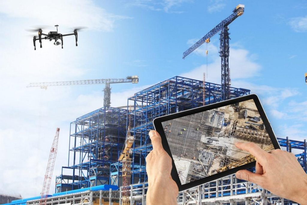tương lai drone xây dựng
