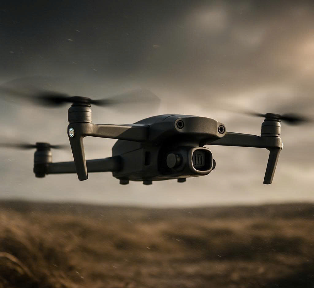 hạ cánh drone trong điều kiện gió