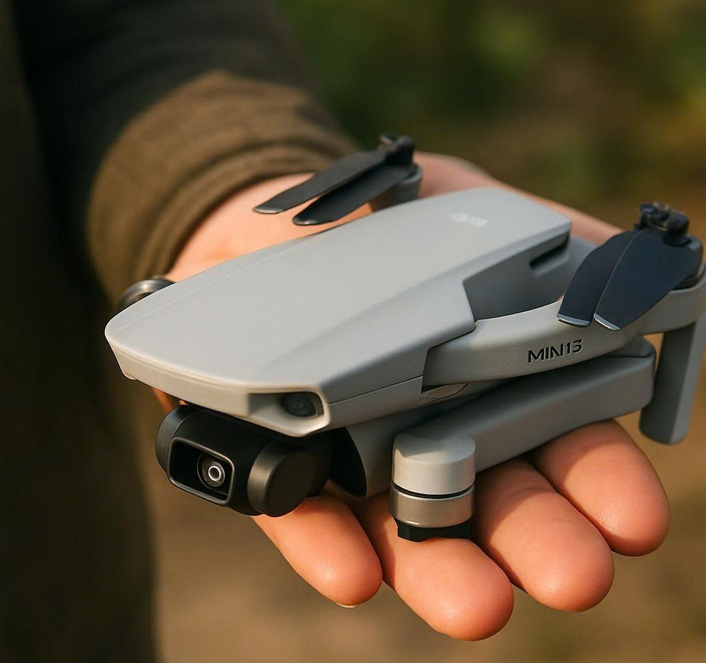review DJI Mini 2 thiết kế nhỏ gọn