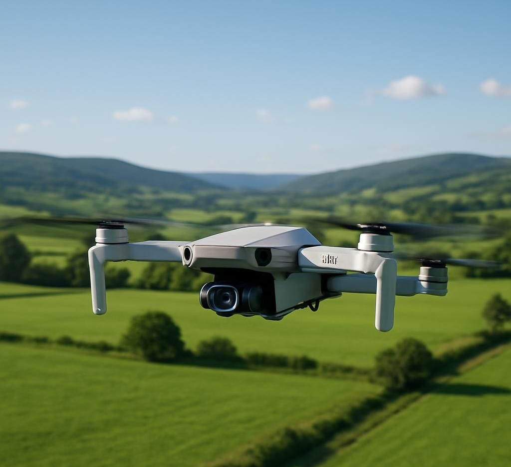 DJI Mini 2 bay ngoài trời ổn định