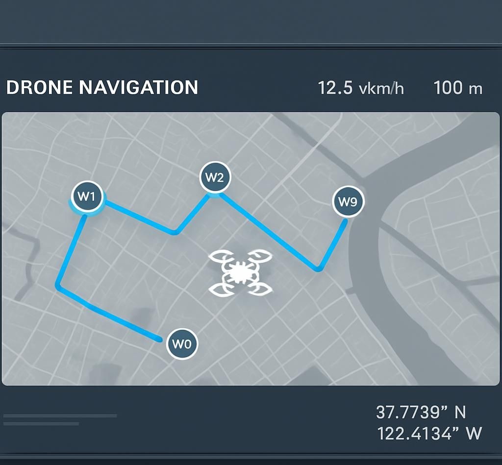 drone bay theo waypoint