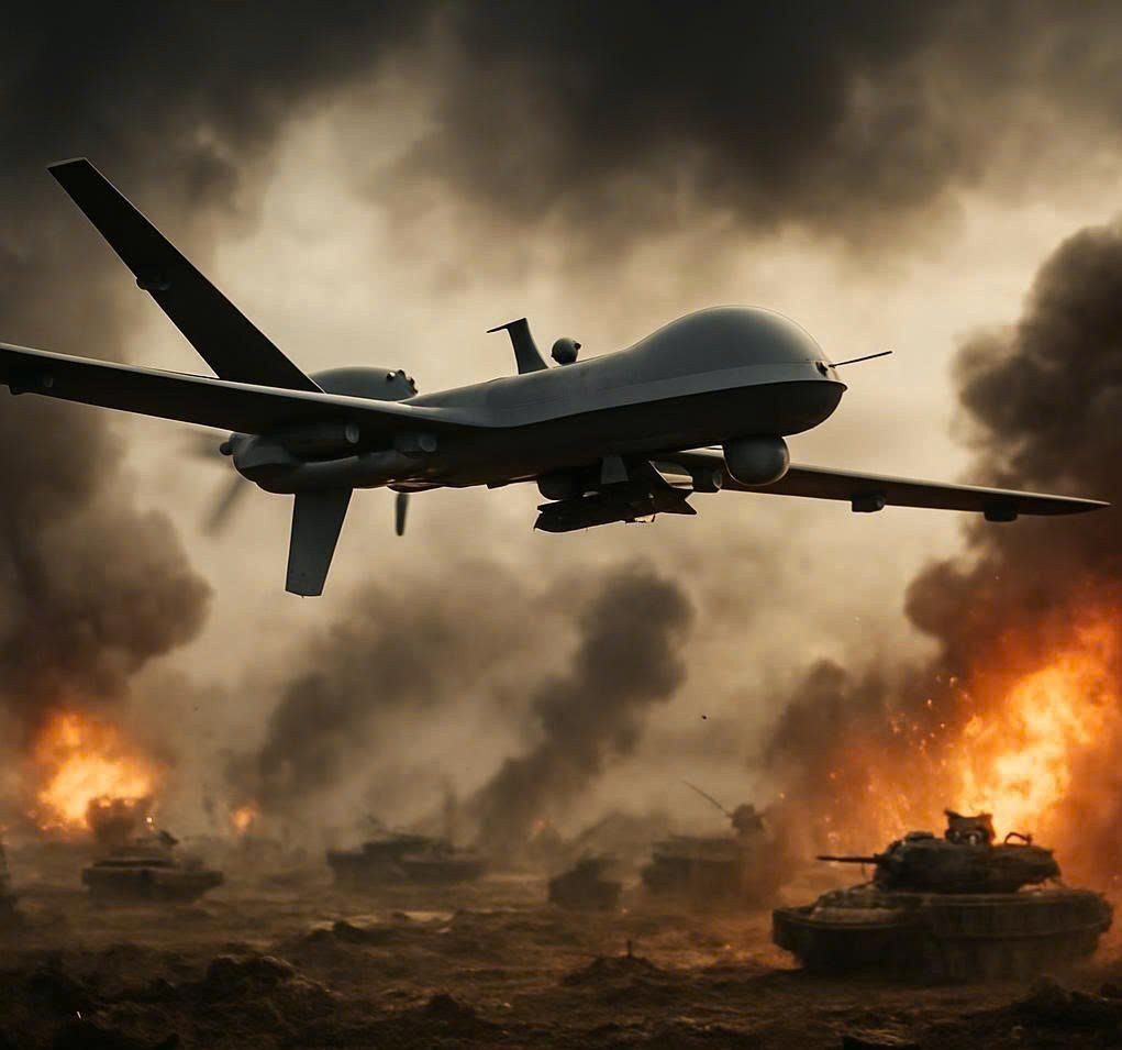 drone quân sự